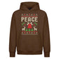 Peace Nordic Print Ugly Sweater Christmas Oversized Hoodie