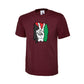 Peace sign flag brush stroke tee Palestine Unisex T-Shirt