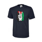 Peace sign flag brush stroke tee Palestine Unisex T-Shirt