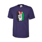 Peace sign flag brush stroke tee Palestine Unisex T-Shirt