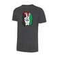 Peace sign flag brush stroke tee Palestine Unisex T-Shirt