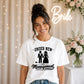 Funny Under New Management Graphic Bride Groom Unisex T-Shirt