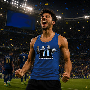 Lionel Messi Argentina Champions Quote Graphic Tank Top