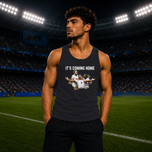 England It's Coming Home Football Graphic Men Tank Top