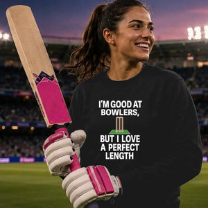 Perfect Length T20 Women Cricket sweatshirt - ICC T20 World Cup
