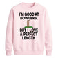 Perfect Length T20 Women Cricket sweatshirt - ICC T20 World Cup