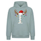 Personalised antler monogram Christmas Oversized Hoodie