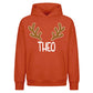 Personalised Antlers Custom Name Christmas Oversized Hoodie