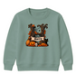 Personalised branch initial art Halloween Kids Sweatshirt