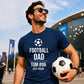 Personalised Cool Father Gift Soccer Dad unisex t-shirt