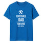 Personalised Cool Father Gift Soccer Dad unisex t-shirt