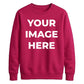 Personalised Custom Photo Graphic Crewneck Unisex Sweatshirt