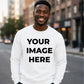 Personalised Custom Photo Graphic Crewneck Unisex Sweatshirt