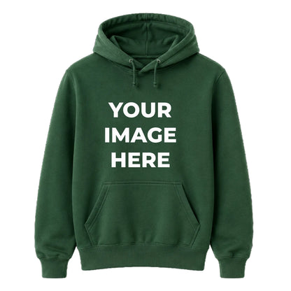 Personalised Custom Picture Graphic Fleece Unisex Hoodie