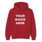 Personalised Custom Picture Graphic Fleece Unisex Hoodie