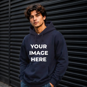 Personalised Custom Picture Graphic Fleece Unisex Hoodie