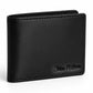 Personalised Custom Signature Name Bifold Leather Wallet