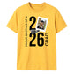 Personalised 2026 Graduation Unisex T-Shirt Custom Photo