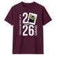 Personalised 2026 Graduation Unisex T-Shirt Custom Photo