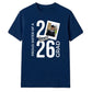 Personalised 2026 Graduation Unisex T-Shirt Custom Photo