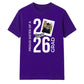 Personalised 2026 Graduation Unisex T-Shirt Custom Photo