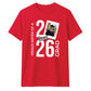 Personalised 2026 Graduation Unisex T-Shirt Custom Photo
