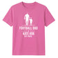 Personalised Football Dad Gift Soccer Dad Unisex T-Shirt