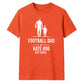 Personalised Football Dad Gift Soccer Dad Unisex T-Shirt