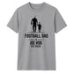Personalised Football Dad Gift Soccer Dad Unisex T-Shirt