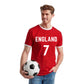 Personalised Football Team Name & Number Ringer Unisex T-Shirt