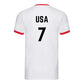 Personalised Football Custom Name & Number Country T-Shirt