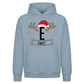 Personalised Initial Antler Christmas Oversized Hoodie