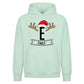 Personalised Initial Antler Christmas Oversized Hoodie