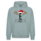 Personalised Initial Antler Christmas Oversized Hoodie