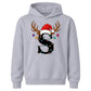 Personalised initial glowing light Christmas Kids Hoodies