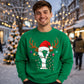 Personalised initial monogram Christmas Unisex Sweatshirt