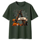 Personalised initial monogram Halloween Oversized T-Shirt
