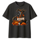 Personalised initial monogram Halloween Oversized T-Shirt