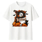 Personalised initial monogram Halloween Oversized T-Shirt
