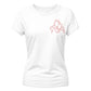 Personalised Line Art Portrait Outline Ladies T-Shirt