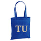 Personalised Monogram Letter Initials Christmas Tote Bag