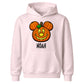 Personalised mouse ears pumpkin name Halloween Kids Hoodie