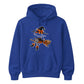 Personalised name witch broomstick Halloween Unisex Hoodie