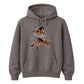 Personalised name witch broomstick Halloween Unisex Hoodie