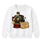 Personalised North Pole Express Christmas Kids Sweatshirt