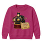 Personalised North Pole Express Christmas Kids Sweatshirt