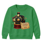 Personalised North Pole Express Christmas Kids Sweatshirt