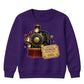 Personalised North Pole Express Christmas Kids Sweatshirt