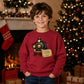 Personalised North Pole Express Christmas Kids Sweatshirt