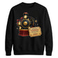 Personalised North Pole Express Christmas Unisex Sweatshirt